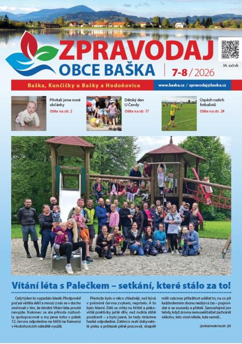 Zpravodaj obce Baška - červenec/srpen 1