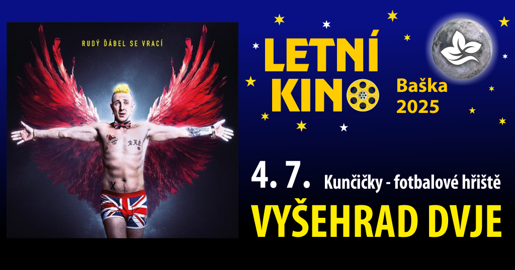Letní kino: VYŠEHRAD DVJE - Kunčičky fotbalové hřiště