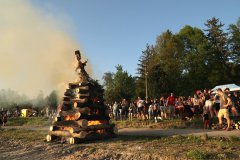 Pálení čarodějnic na přehradě Baška (2024)