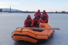 Výcvik záchrany na ledu (2019)