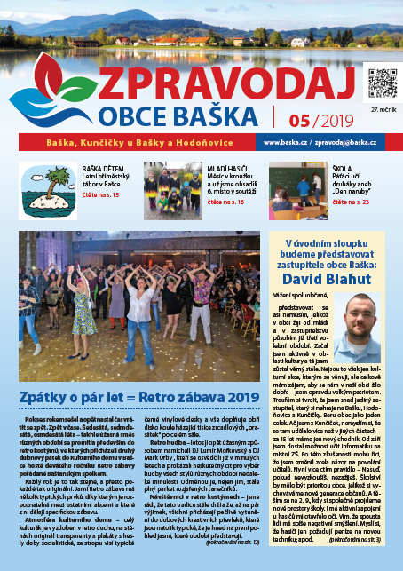 Zpravodaj obce Baška - Květen 2019